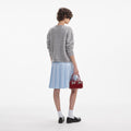 Grey Melange Cardigan