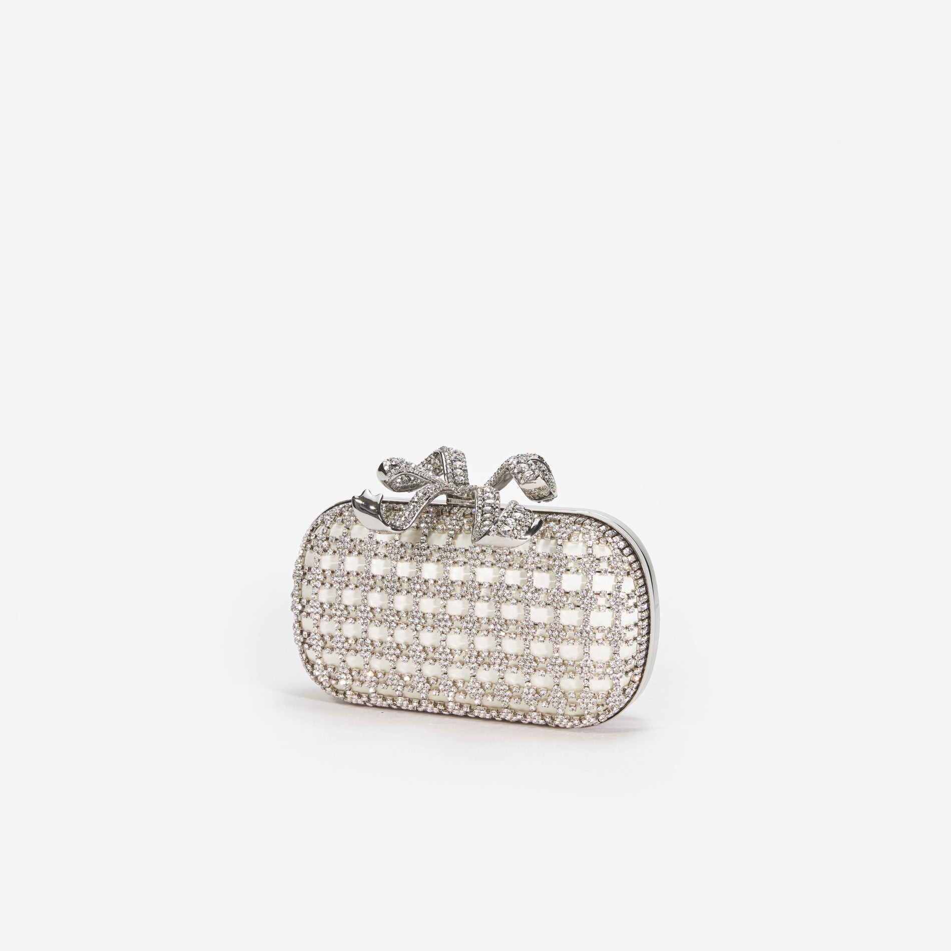 Champagne Crystal Clutch Bag