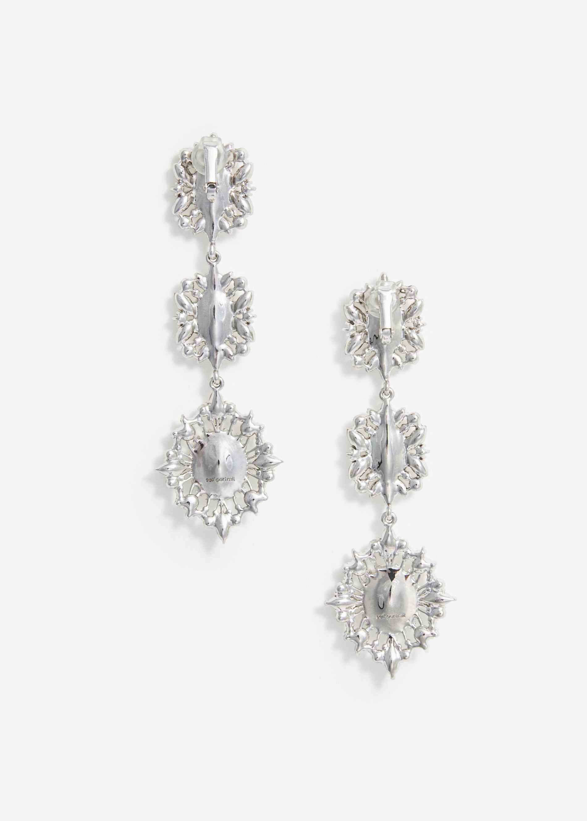 Crystal Tiered Earrings