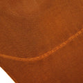 Brown Scoop Neck Viscose Knit Maxi Dress