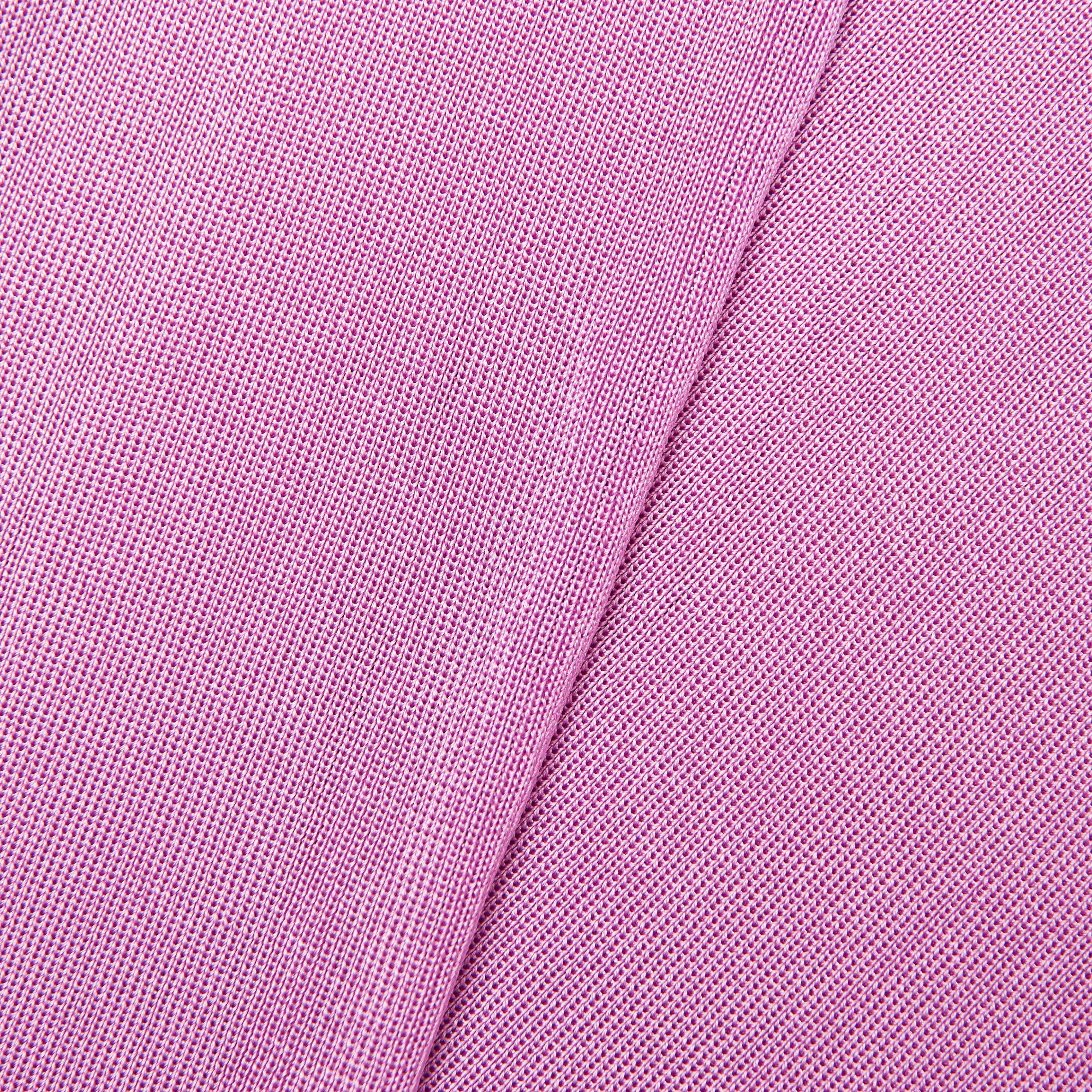 Pink Viscose Knit Maxi Dress