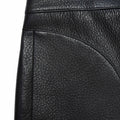 Black Leather Mini Skirt