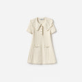 Cream Alpaca Knit Dress