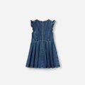 Flared Denim Dress