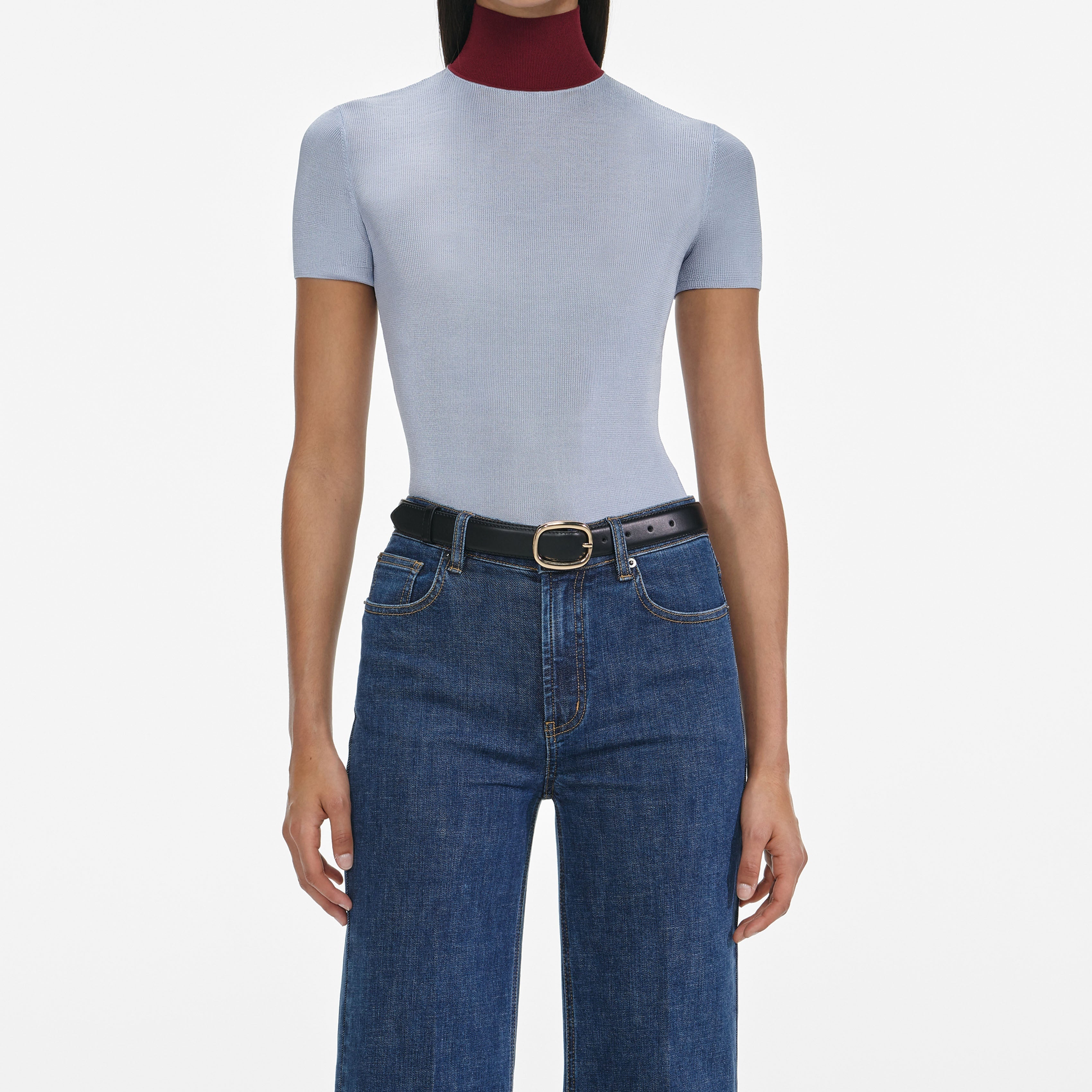 Blue Flared Jeans