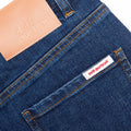 Blue Barrel Leg Jeans