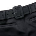 Black Satin Shorts