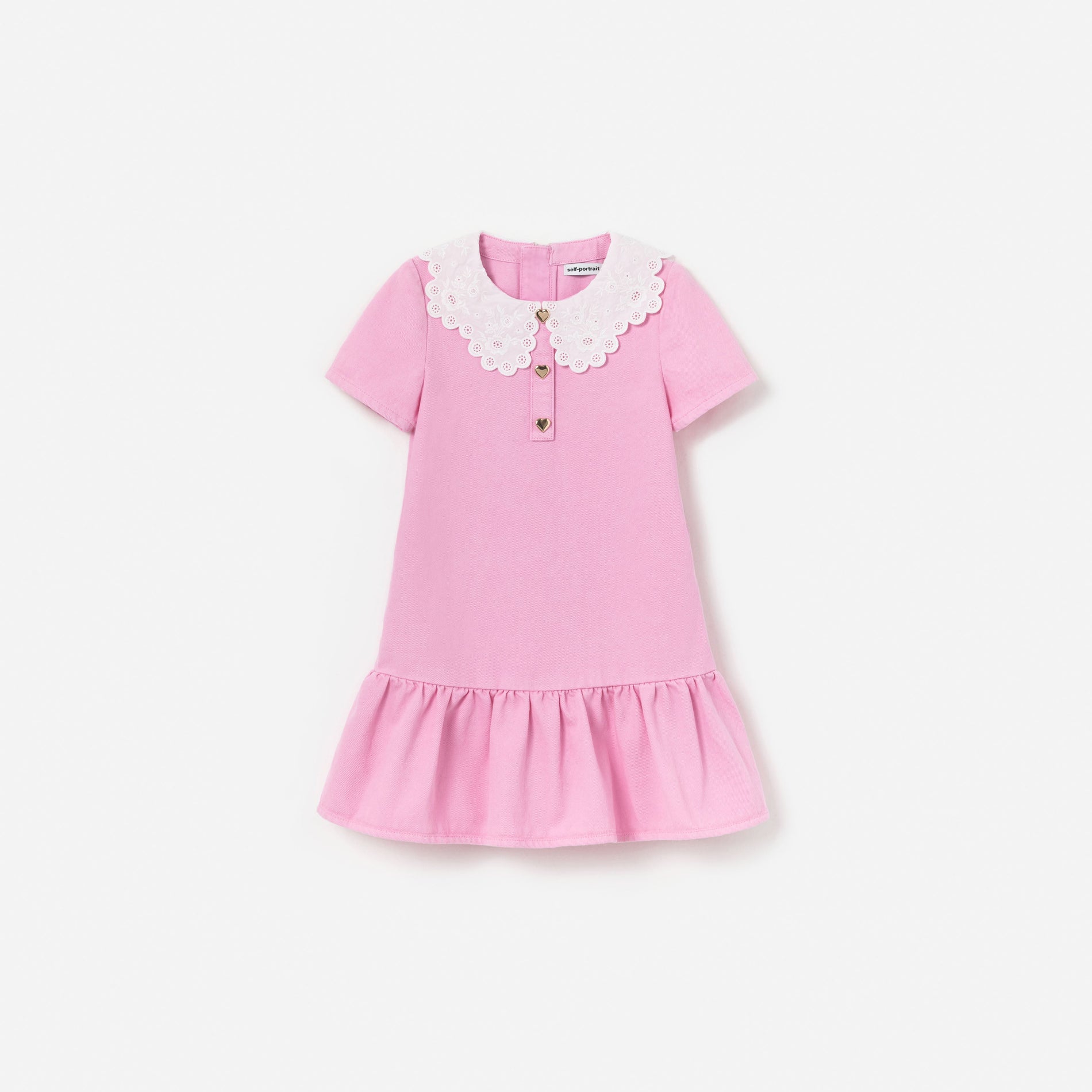 Pink Denim Dress