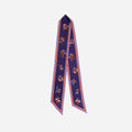Floral Printed Twill Scarf