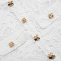 White Guipure Lace Top
