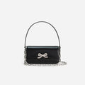 Black Leather Shoulder Bag