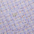 Lilac Boucle Mini Skirt
