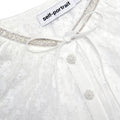 White Lace Cape Top
