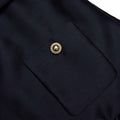 Navy Taffeta Mini Dress