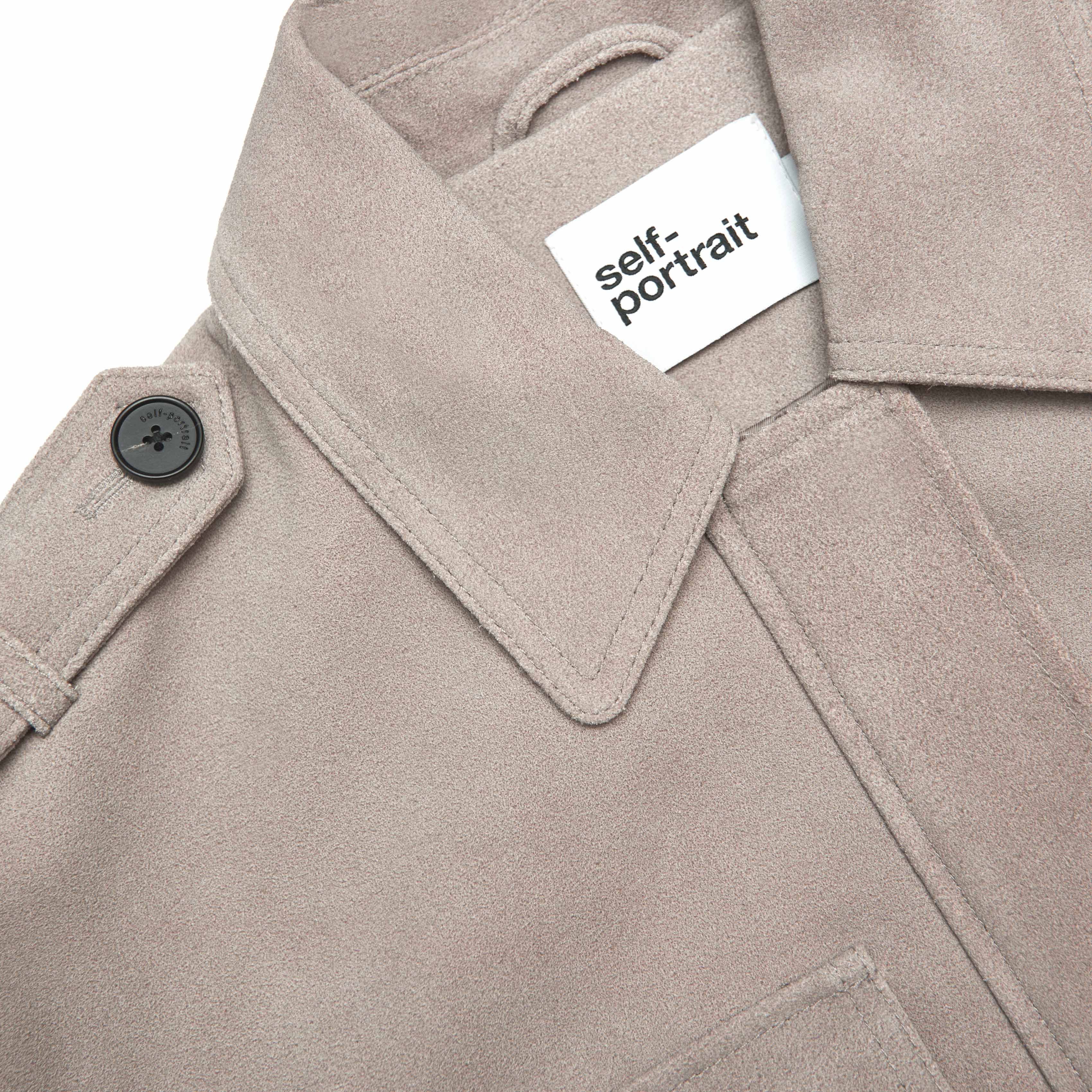 Grey Suede Jacket