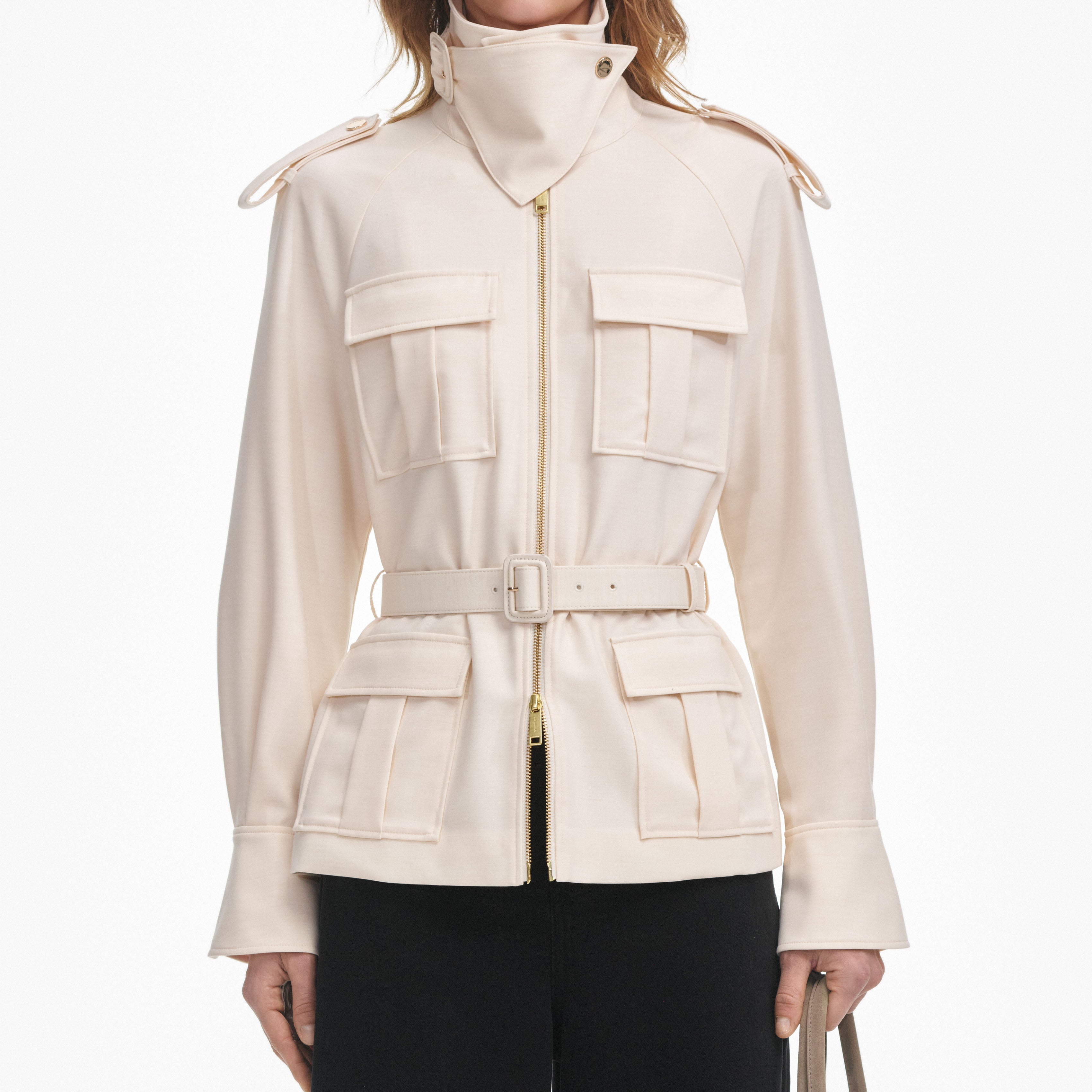 Cream Twill Jacket