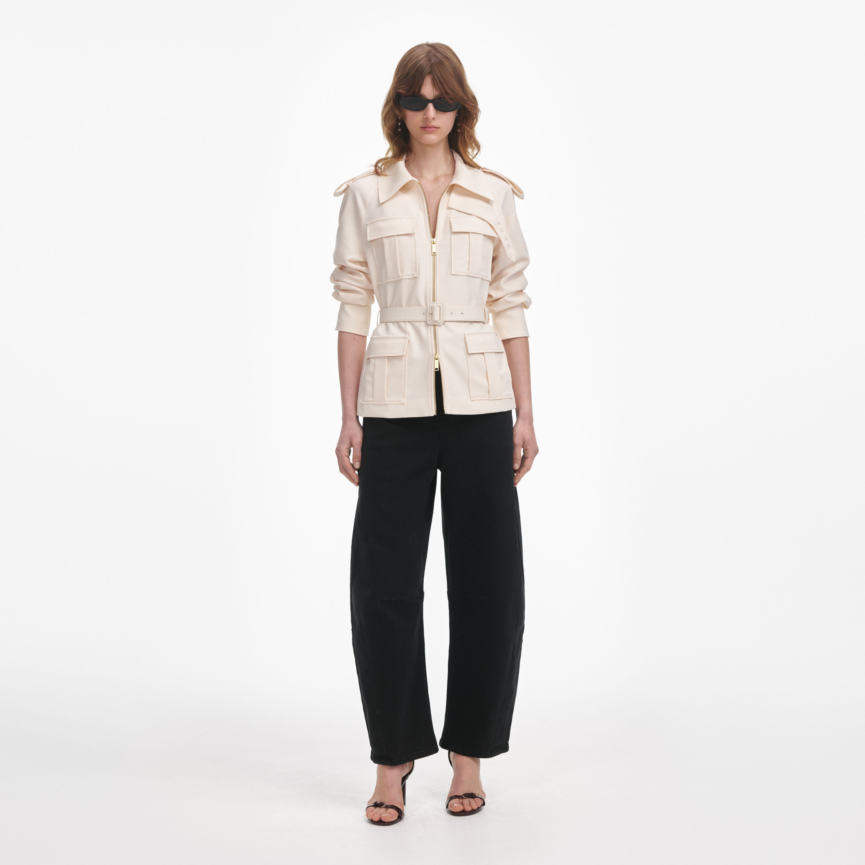 Cream Twill Jacket