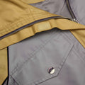 Grey Nylon Cropped Windbreaker