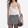 White Vest With Black SP Logo