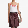 White Vest With Red SP Logo