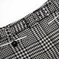 Houndstooth Crystal Trim Jacket