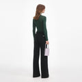 Black Flared Jeans