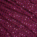 Burgundy Rhinestone Keyhole Maxi Dress