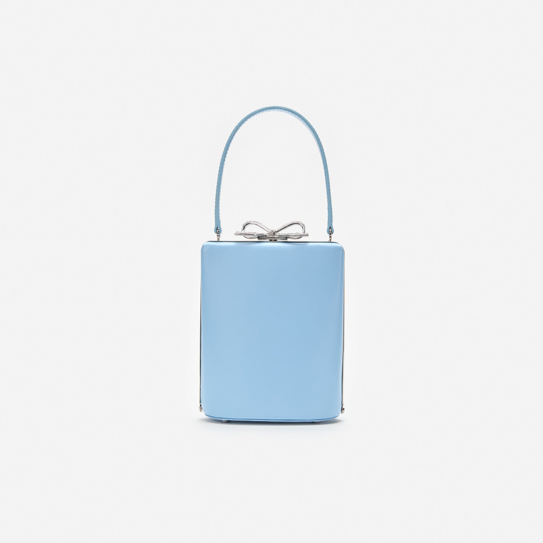 Blue Leather Bag