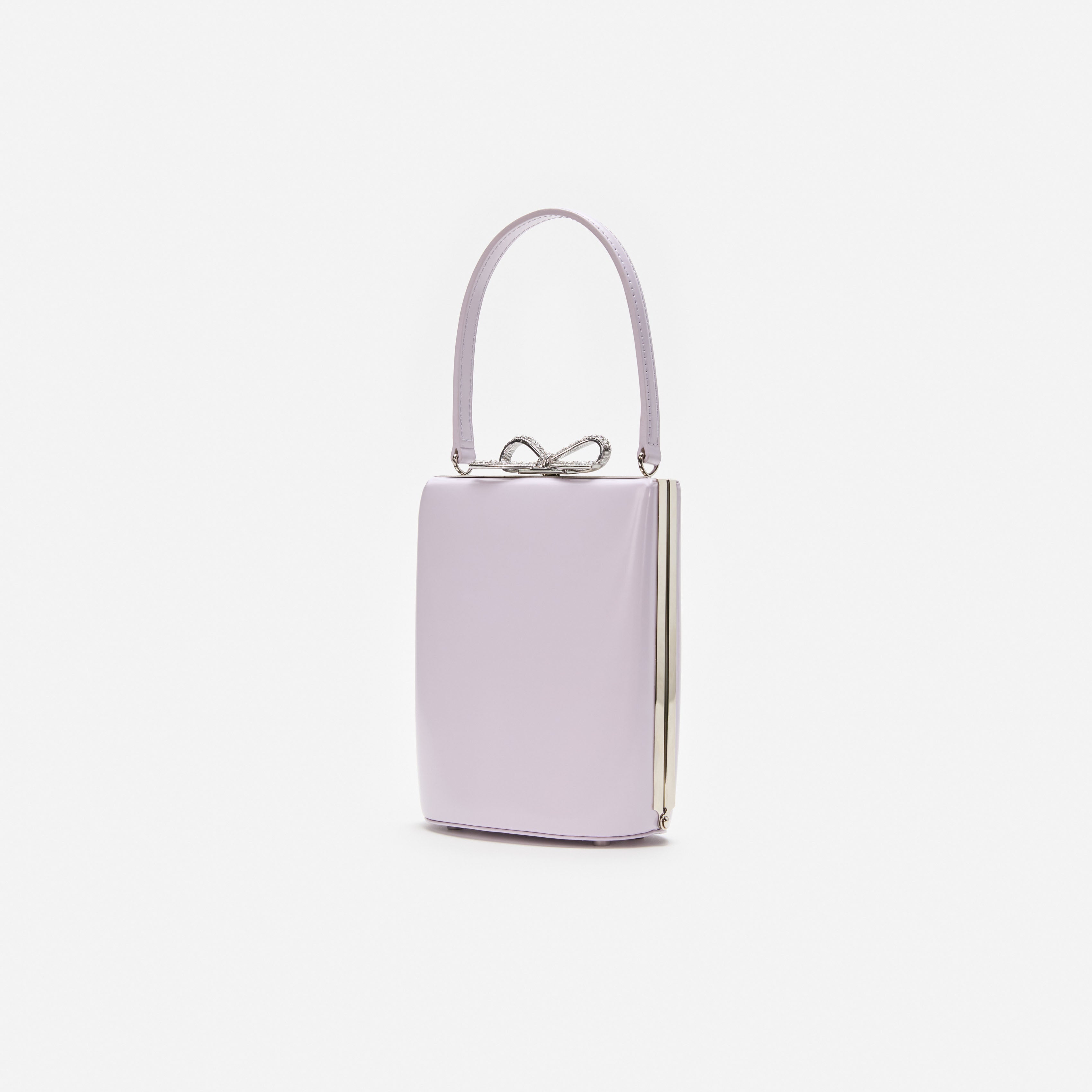 Lilac Leather Bag