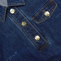 Denim Sleeveless Mini Dress
