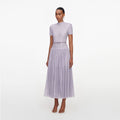 Lilac Rhinestone Midi Dress