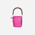 Pink Satin Mini Tote Bag