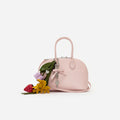 Lizard Leather Toast Pink Mini Bag