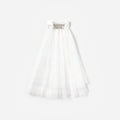 Satin Bow Embellished Veil