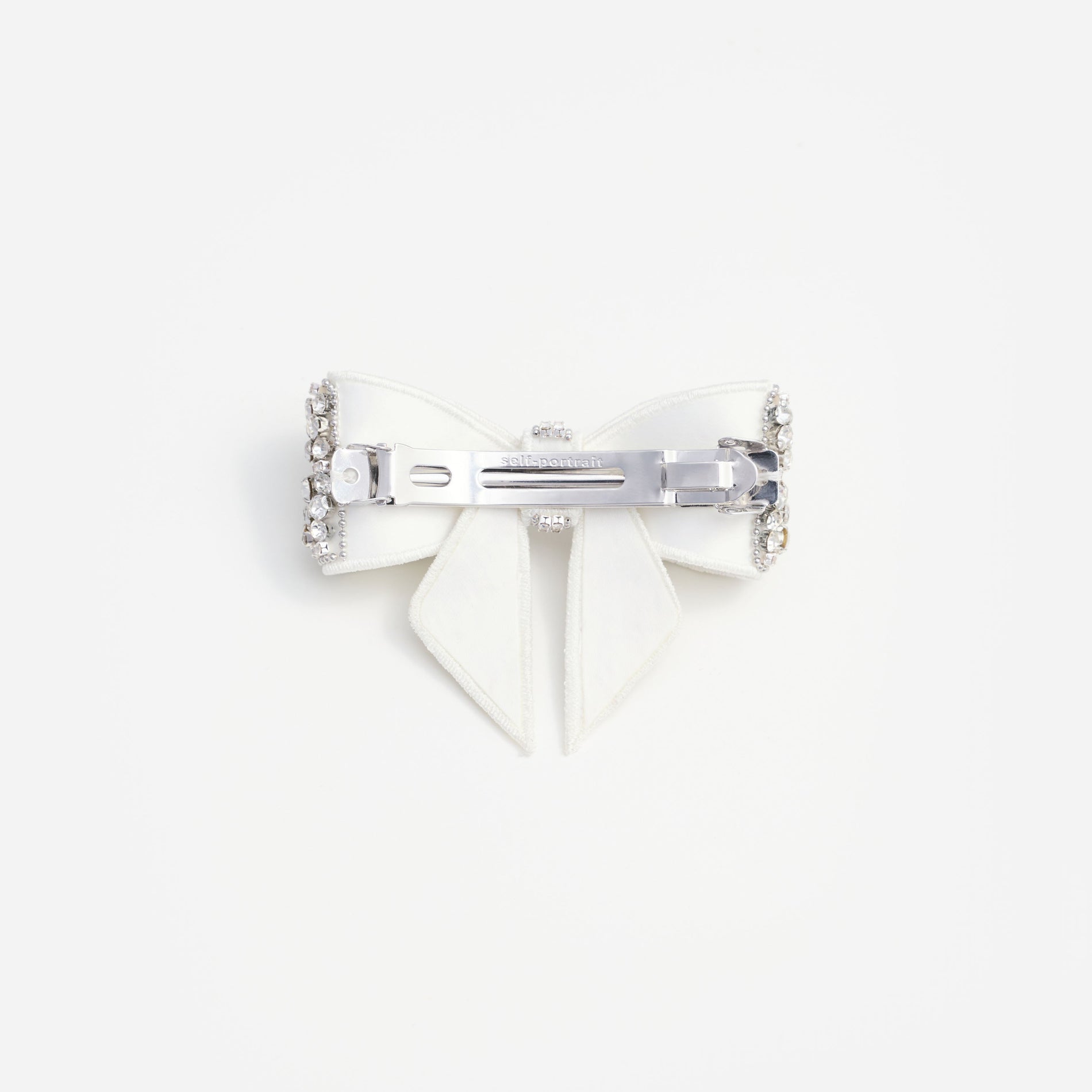 Crystal Embellished Bow Hairclip