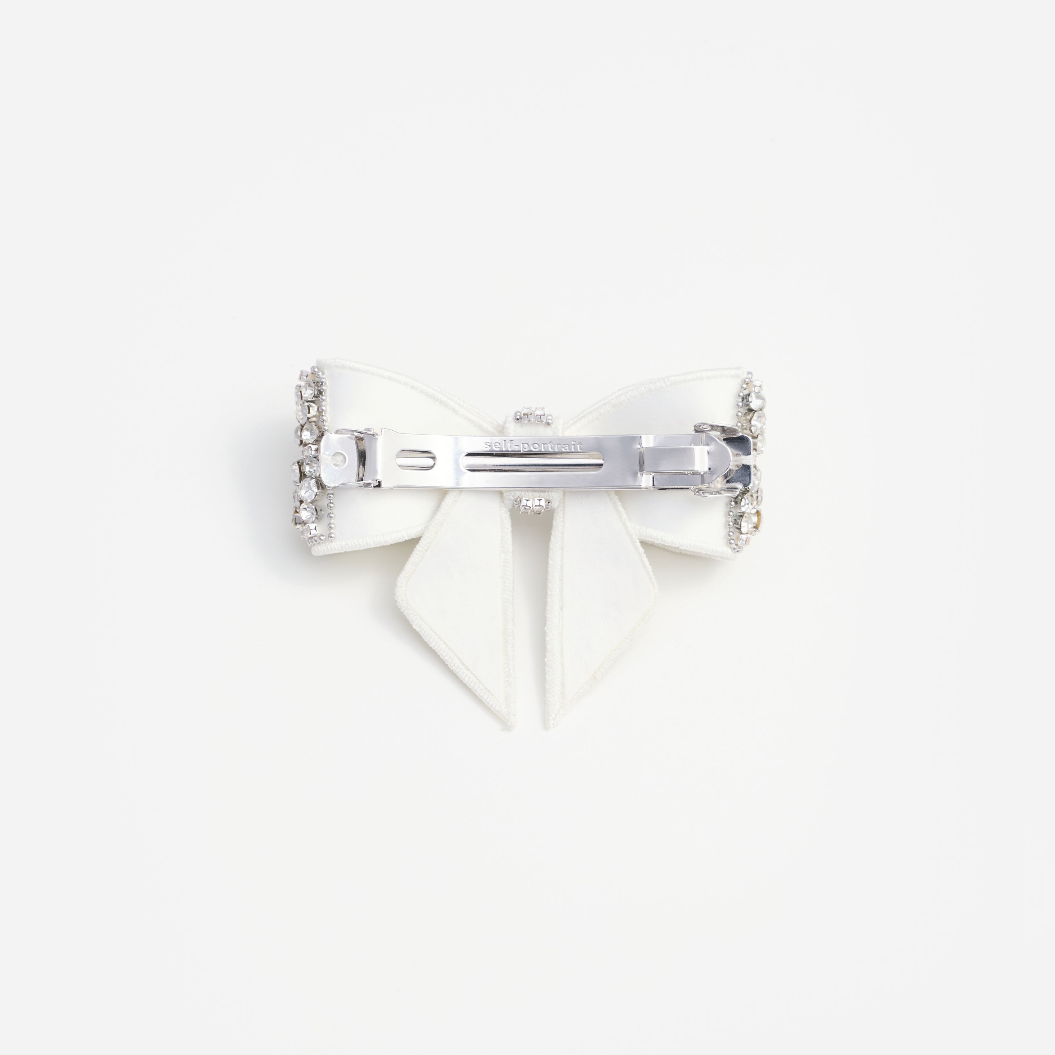 Crystal Embellished Bow Hairclip