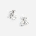 Multi Crystal Cluster Earrings