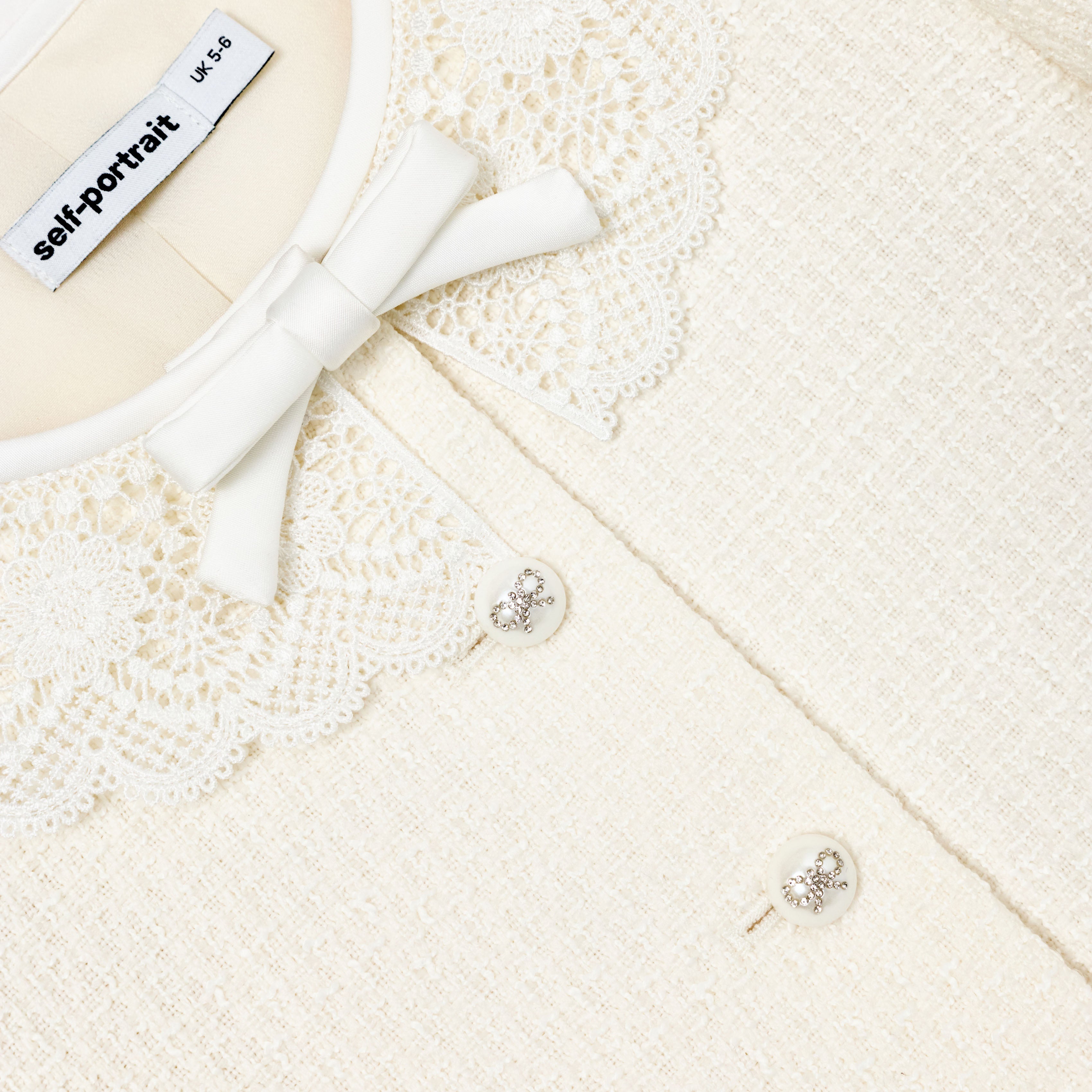 Cream Boucle Jacket