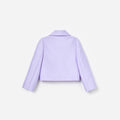 Lilac Taffeta Sequin Embellished Jacket
