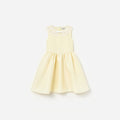 Yellow Taffeta Lace Dress