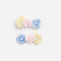 Multi Flower Sequin Hairclips