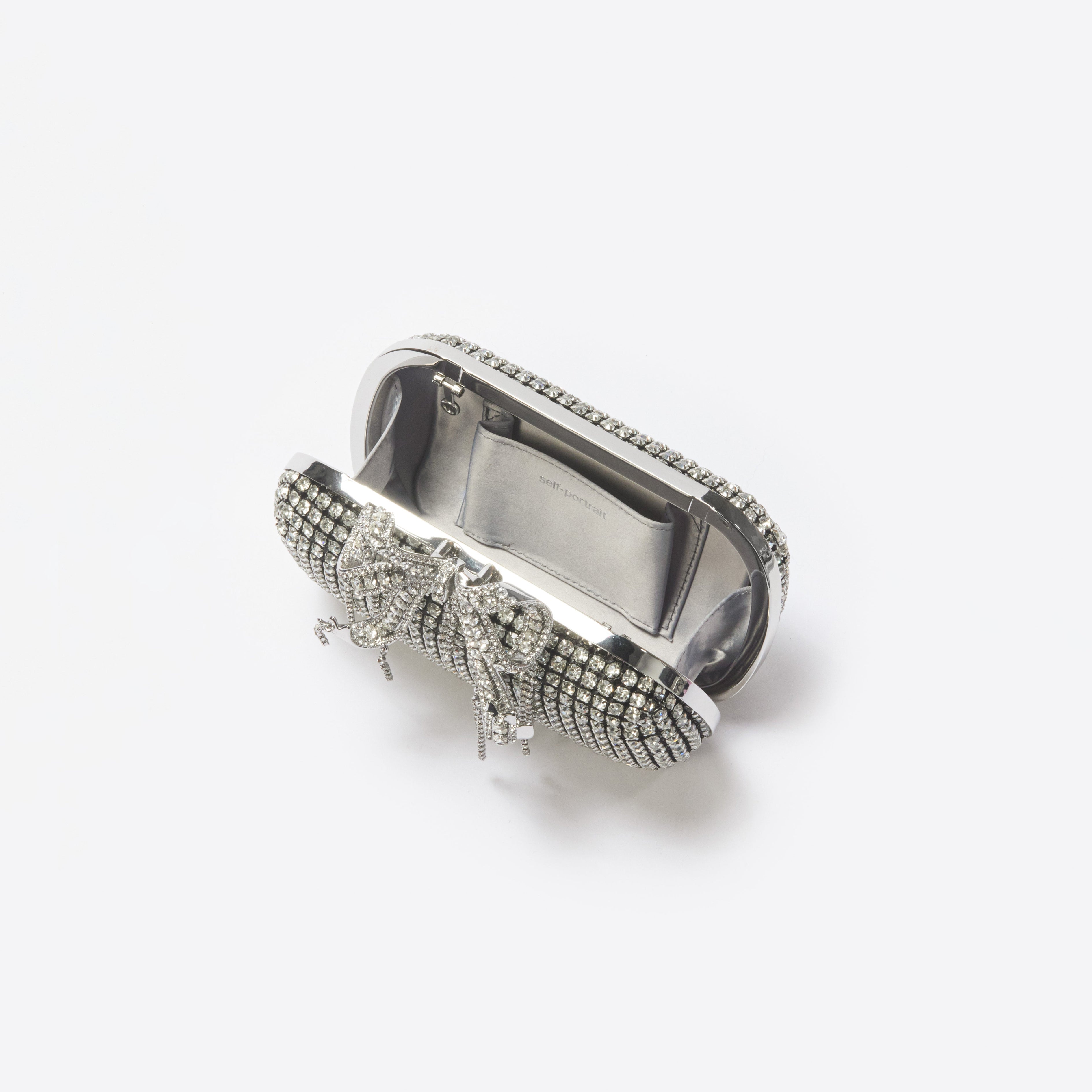 Silver Chainmail Clutch Bag