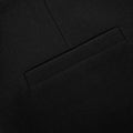 Black Stretch Crepe Shorts