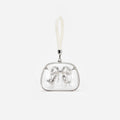 Clear Top Handle Clutch Bag