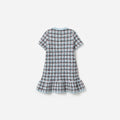 Textured Stripe Knit Dress