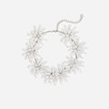 Pearl Cluster Flower Necklace