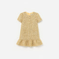 Gold Boucle Dress