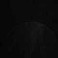 Black Viscose Knit Cut Out Maxi Dress