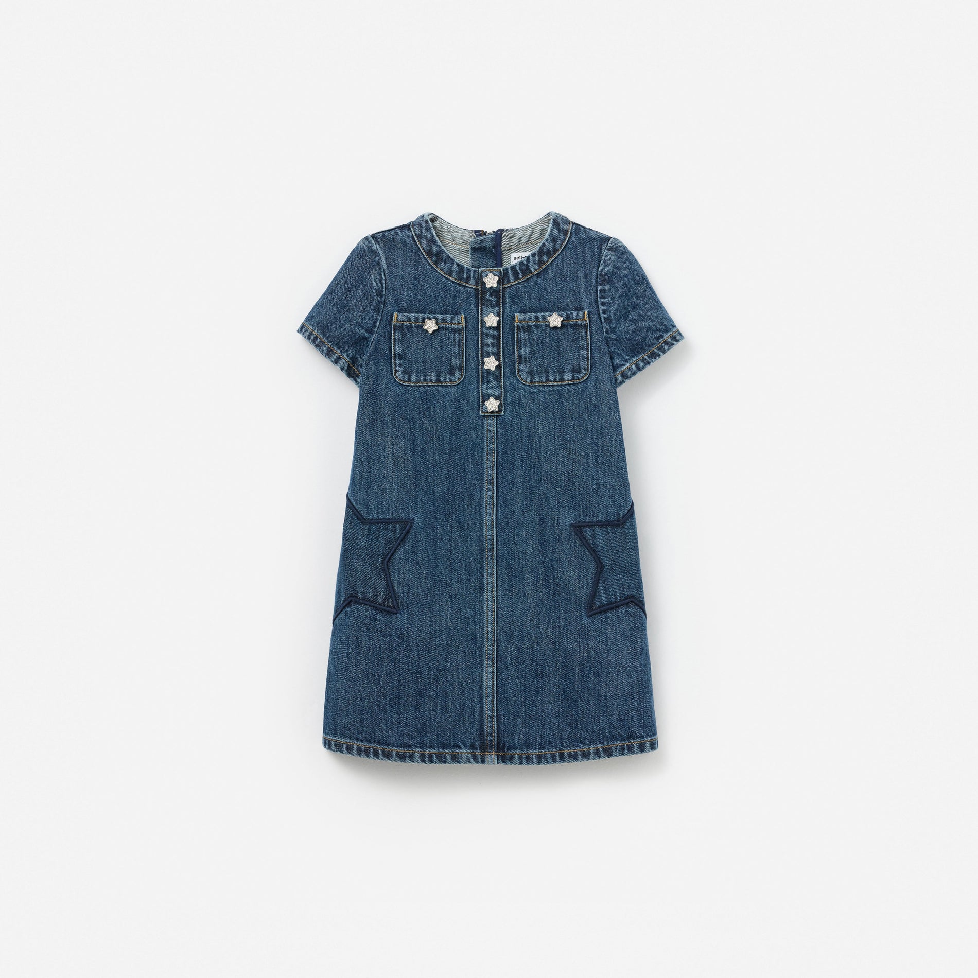 Star Denim Dress