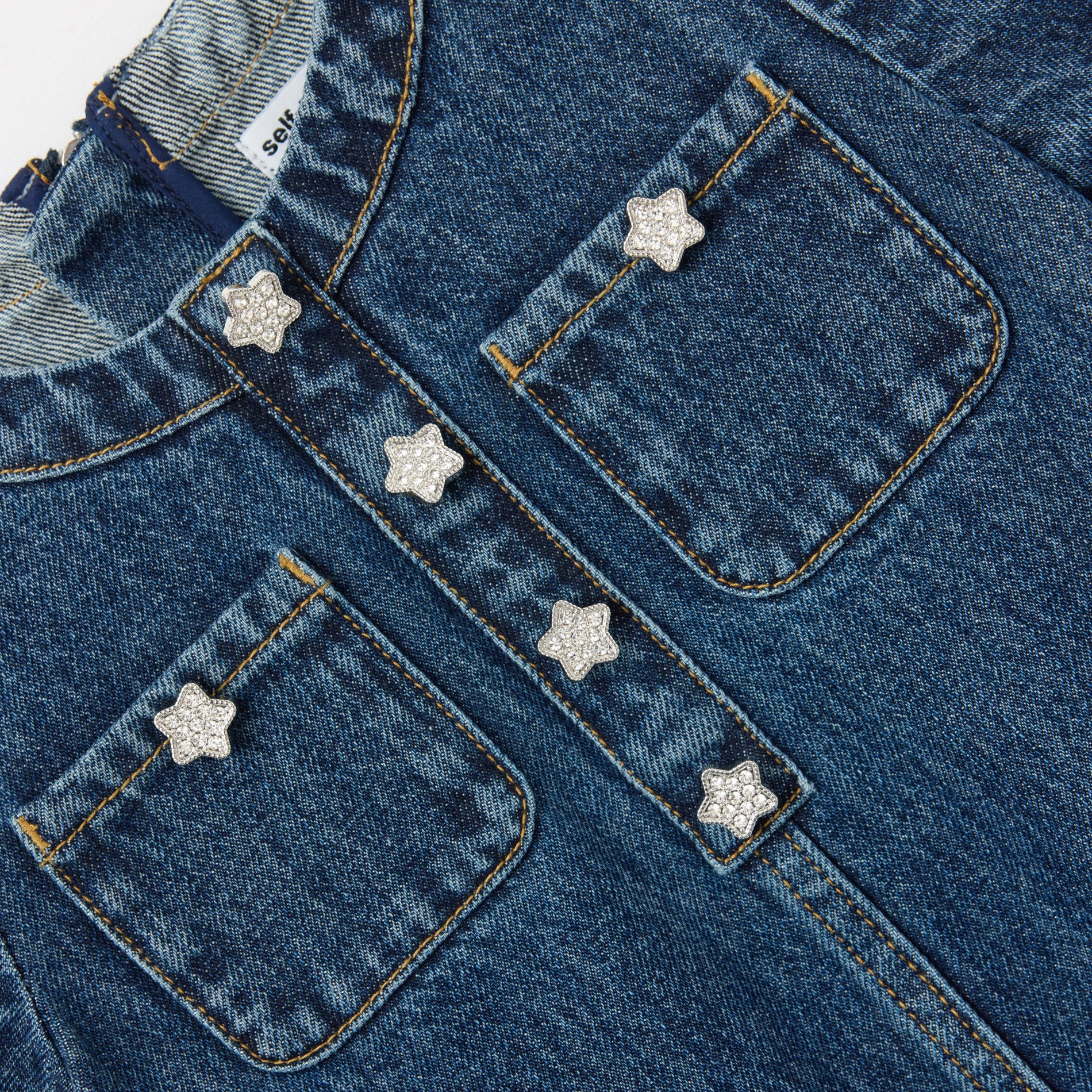 Star Denim Dress